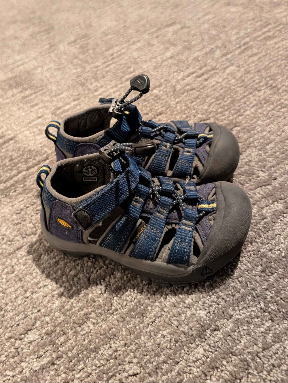 Keen Newport H2 Kids Blue And Gray Hiking Sandals - Toddler 9